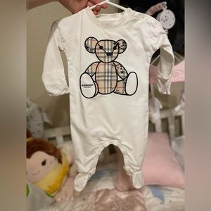 Burberry footie